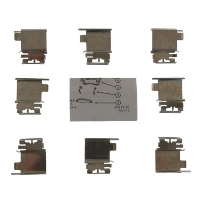Nres Pad Clips kho vajtse rau RAM